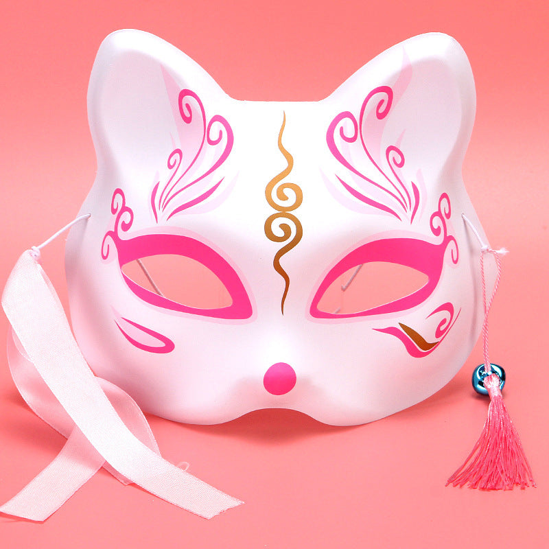 1pc Fox Mask Japanese Anime Props Decoration Firework Festival Accessories
