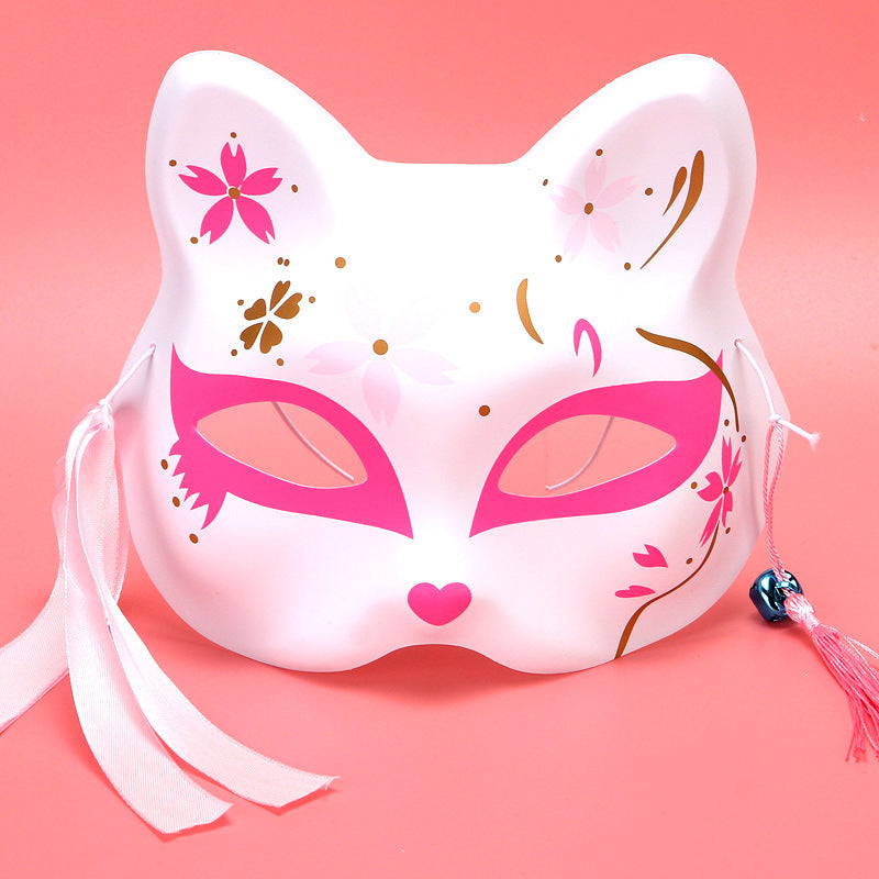 1pc Fox Mask Japanese Anime Props Decoration Firework Festival Accessories