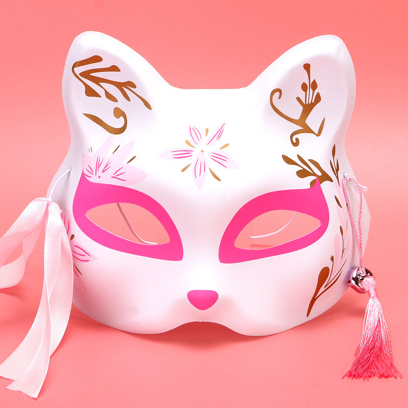 1pc Fox Mask Japanese Anime Props Decoration Firework Festival Accessories