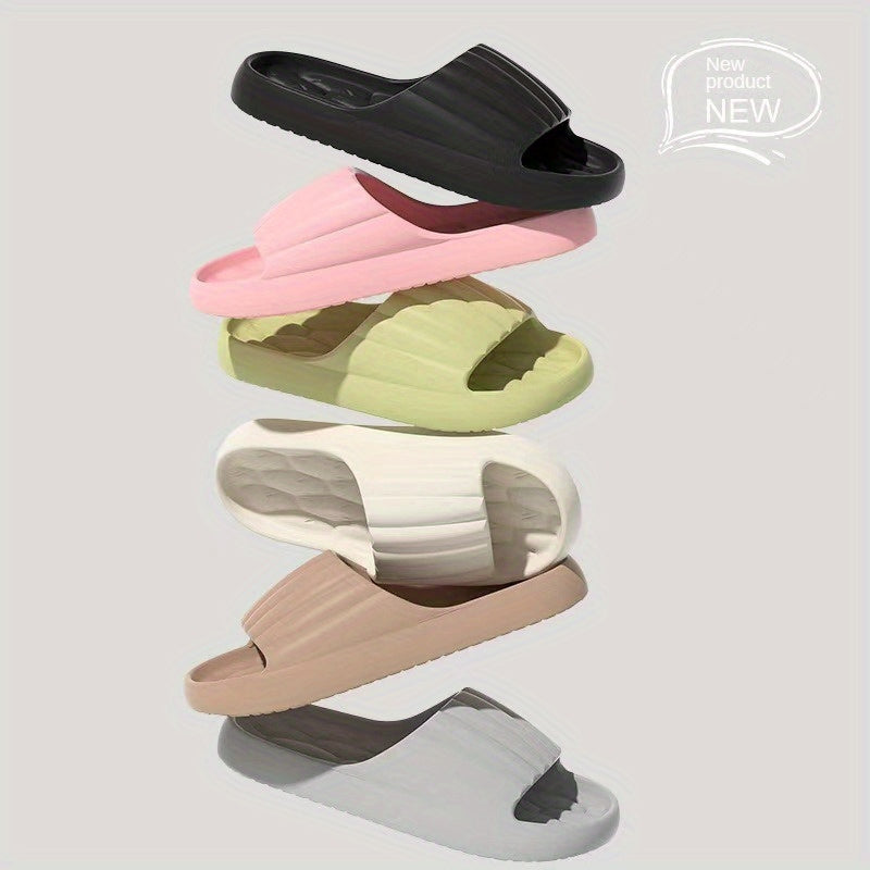 Women'S EVA Slippers - Soft Comfortable Round Toe Design, All-Season Washable Indoor/Outdoor House Shoes, Minimalist Style with Cushioned Insole & Durable Sole, Multiple Colors Available, Hand Washable, Indoor Footwear, Simpl