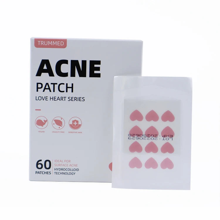 Trummed Heart Shape Best Selling Acne Pimple Patch Cute Hydrocolloid Master Patch