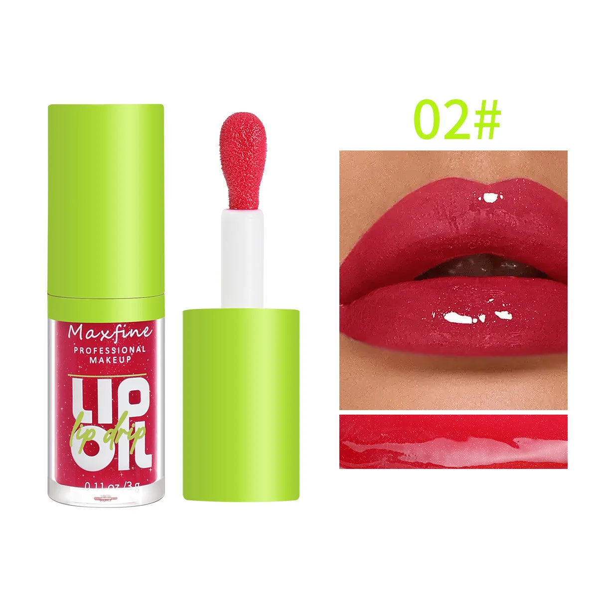 Water gloss mirror oily lip gloss lipstick with long-lasting color retention and non stick cup nude color lip essential oil