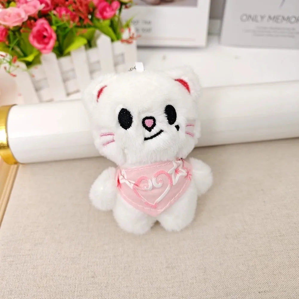 SKZOO Plush Keychain Plush Keychain Wolf Plush Toy Seoul FM Week Cloak Doll Magic School Kid Birthday Gift