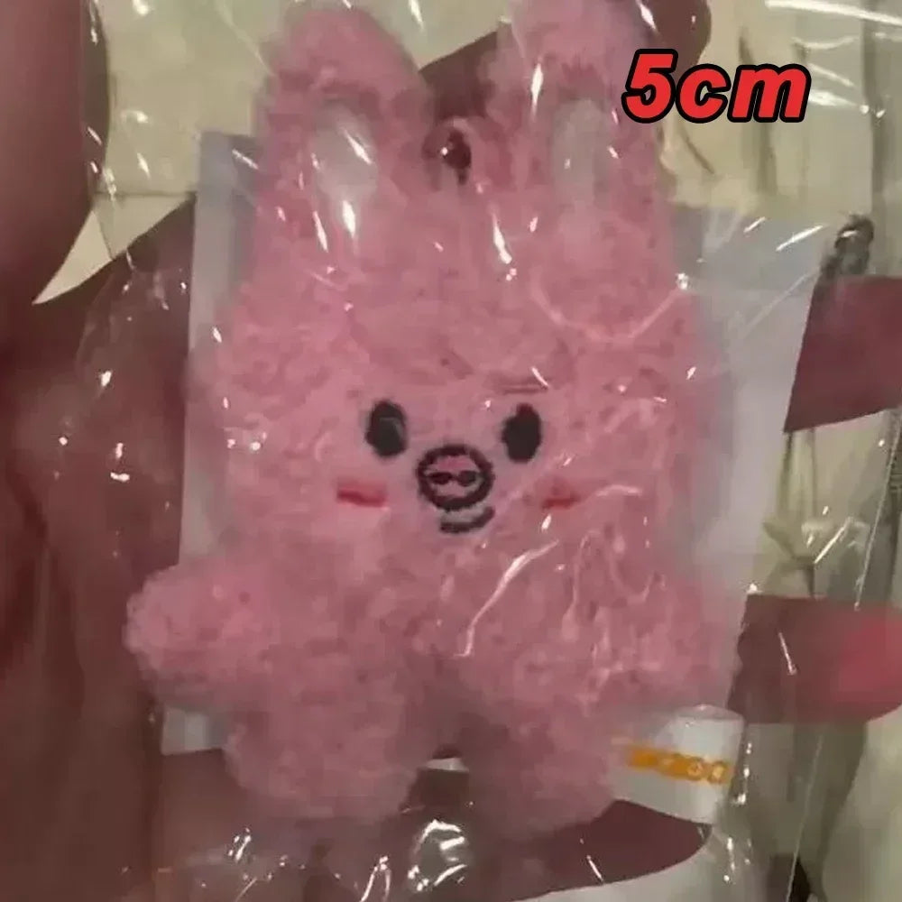 SKZOO Plush Keychain Plush Keychain Wolf Plush Toy Seoul FM Week Cloak Doll Magic School Kid Birthday Gift