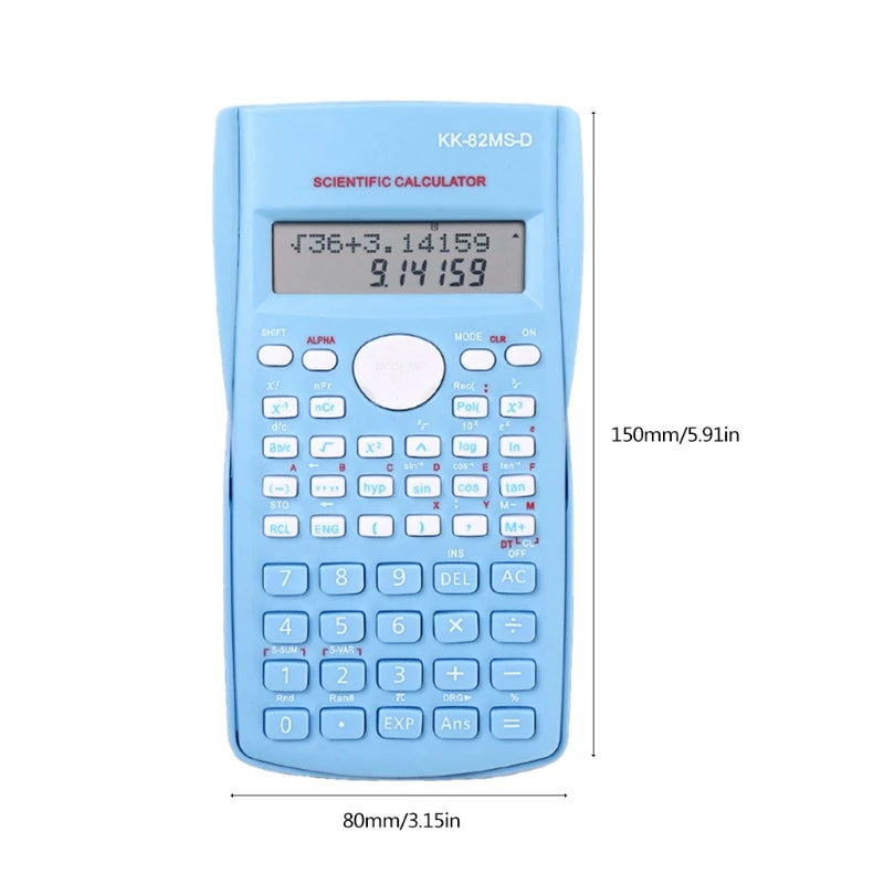 82MS Engineering Scientific Calculator, Suitable for School And Business Study Accessoires Supplies Calculator Scientific