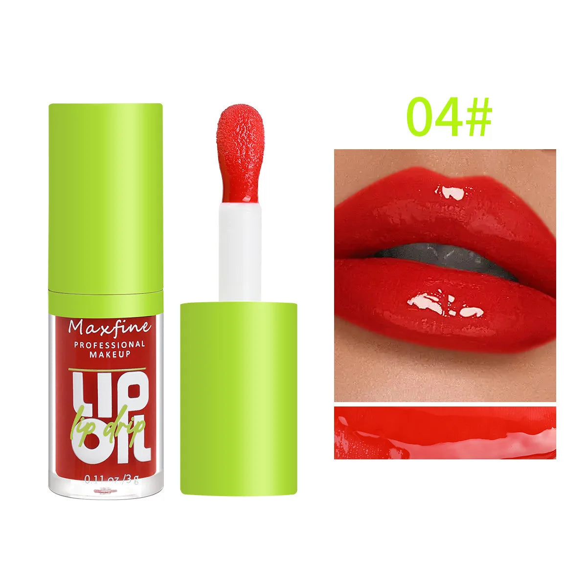 Water gloss mirror oily lip gloss lipstick with long-lasting color retention and non stick cup nude color lip essential oil
