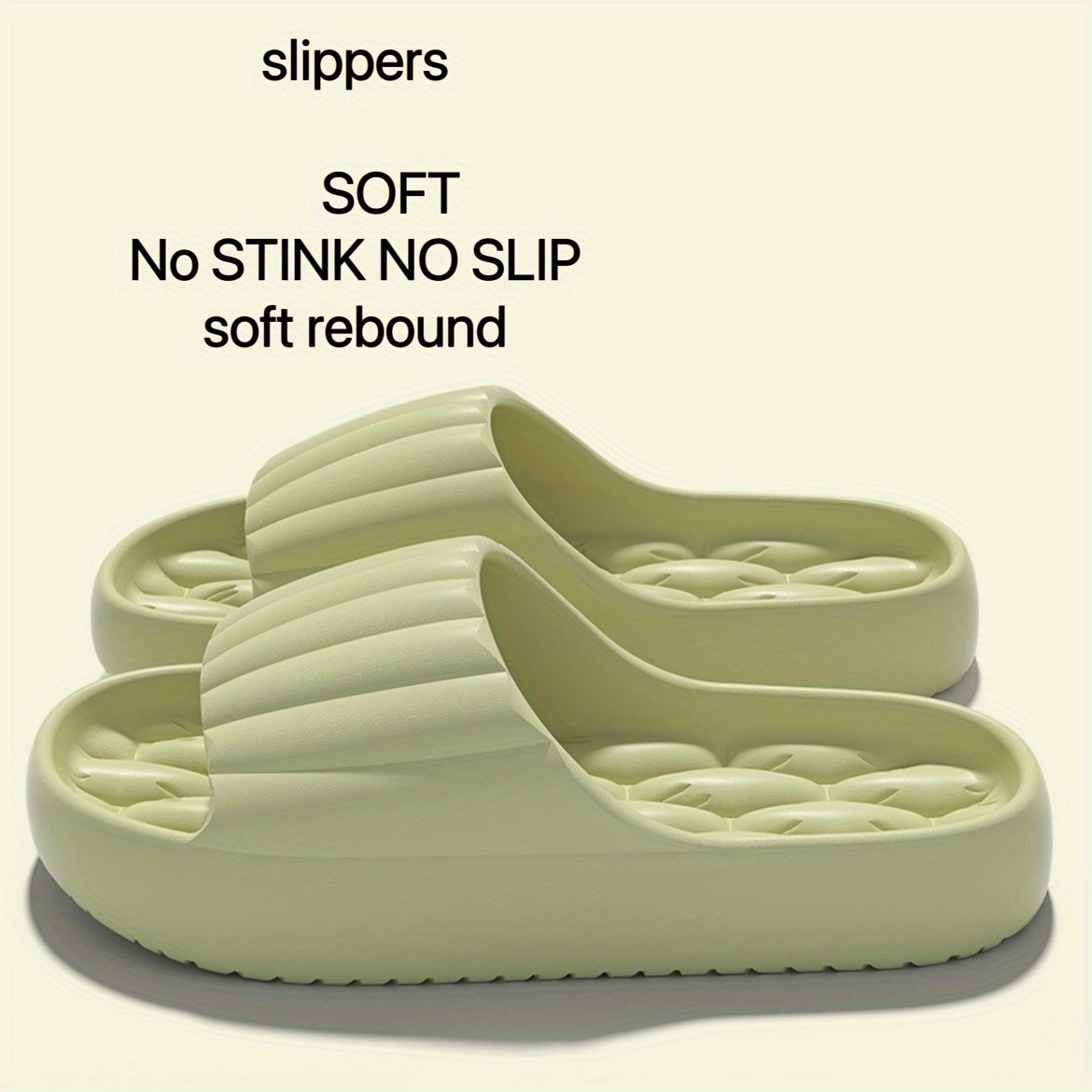 Women'S EVA Slippers - Soft Comfortable Round Toe Design, All-Season Washable Indoor/Outdoor House Shoes, Minimalist Style with Cushioned Insole & Durable Sole, Multiple Colors Available, Hand Washable, Indoor Footwear, Simpl