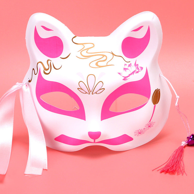 1pc Fox Mask Japanese Anime Props Decoration Firework Festival Accessories
