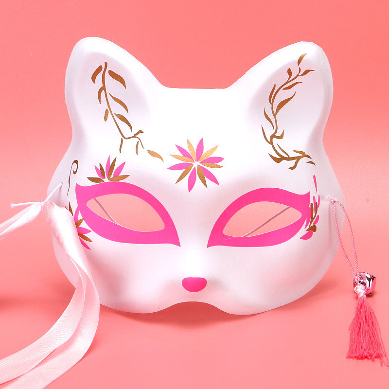 1pc Fox Mask Japanese Anime Props Decoration Firework Festival Accessories