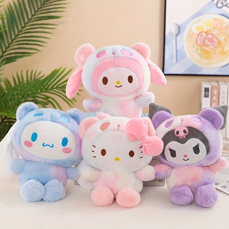 Sanrio'S Kawaii Kuromi & Cinnamoroll Plushies - Soft Anime Pillow Toys, Perfect Christmas Gift For Youngsters 0-3 Years