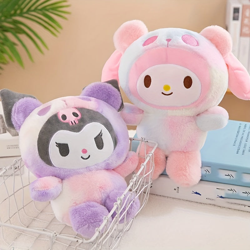 Sanrio'S Kawaii Kuromi & Cinnamoroll Plushies - Soft Anime Pillow Toys, Perfect Christmas Gift For Youngsters 0-3 Years