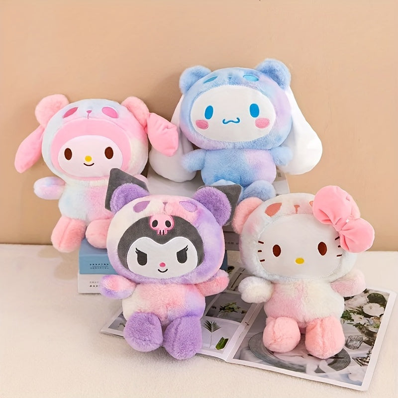 Sanrio'S Kawaii Kuromi & Cinnamoroll Plushies - Soft Anime Pillow Toys, Perfect Christmas Gift For Youngsters 0-3 Years