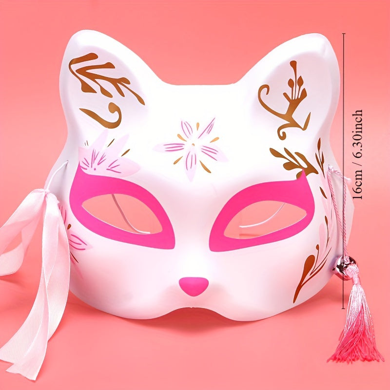 1pc Fox Mask Japanese Anime Props Decoration Firework Festival Accessories