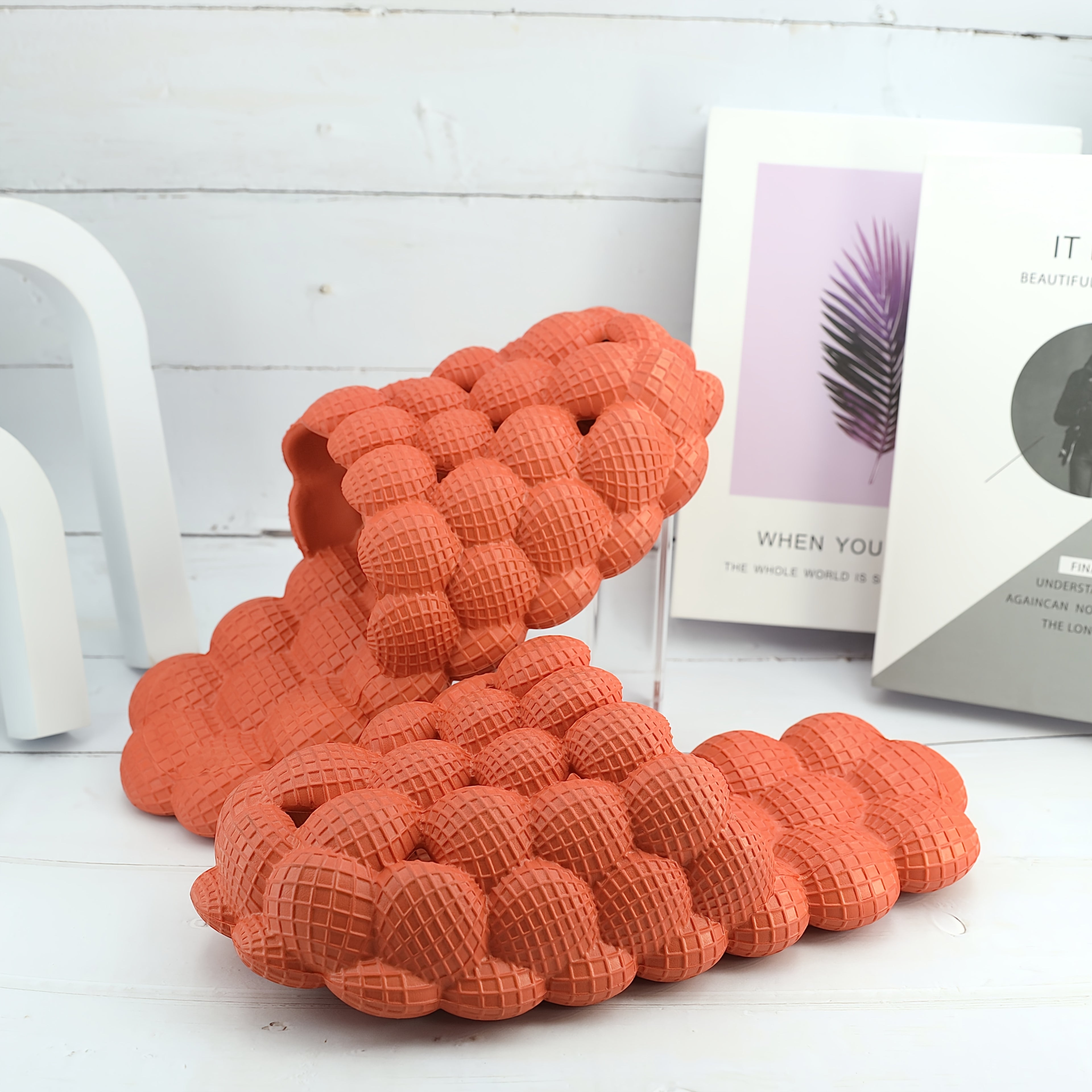 Popular Choice] Ultra Cushioned Bubble Slides - Comfortable, Lightweight for Casual Wear