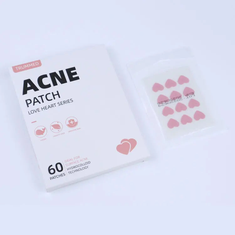 Trummed Heart Shape Best Selling Acne Pimple Patch Cute Hydrocolloid Master Patch