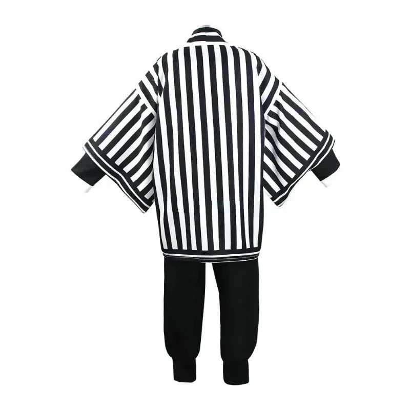 Anime Kimetsu No Yaiba Iguro Obanai Kimono Uniform Anime Pruik Cosplay Kostuum Halloween Feest