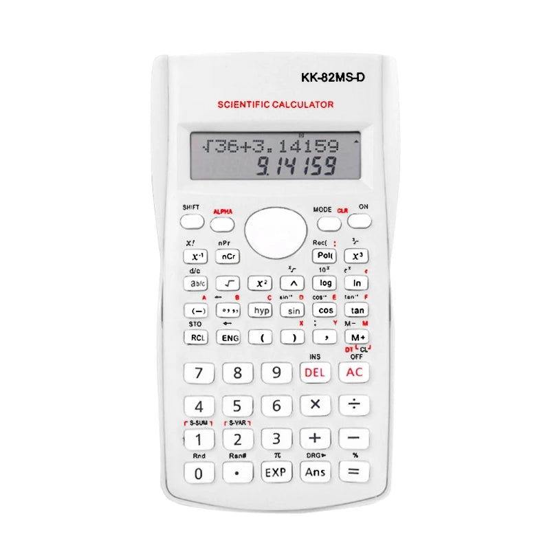 82MS Engineering Scientific Calculator, Suitable for School And Business Study Accessoires Supplies Calculator Scientific