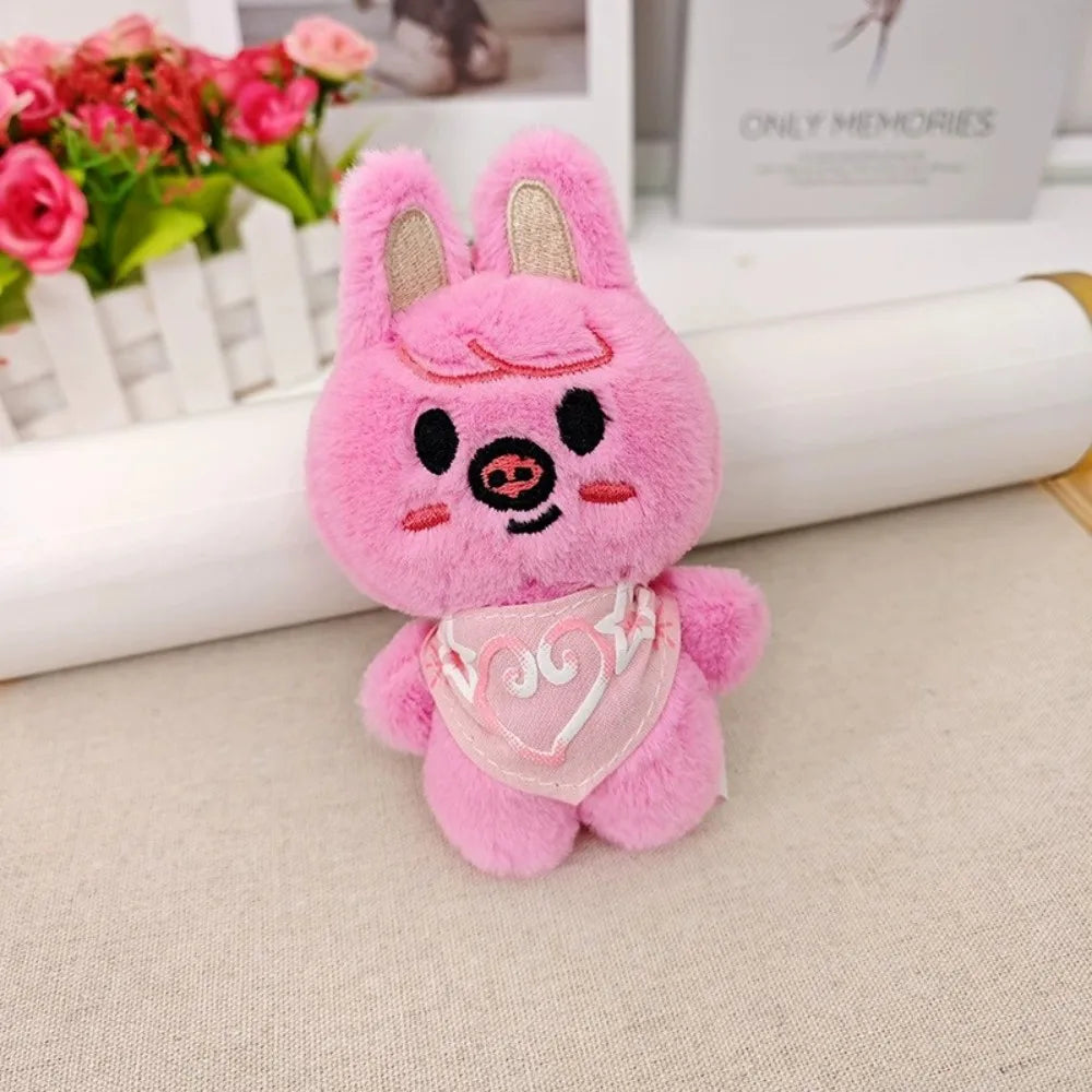 SKZOO Plush Keychain Plush Keychain Wolf Plush Toy Seoul FM Week Cloak Doll Magic School Kid Birthday Gift