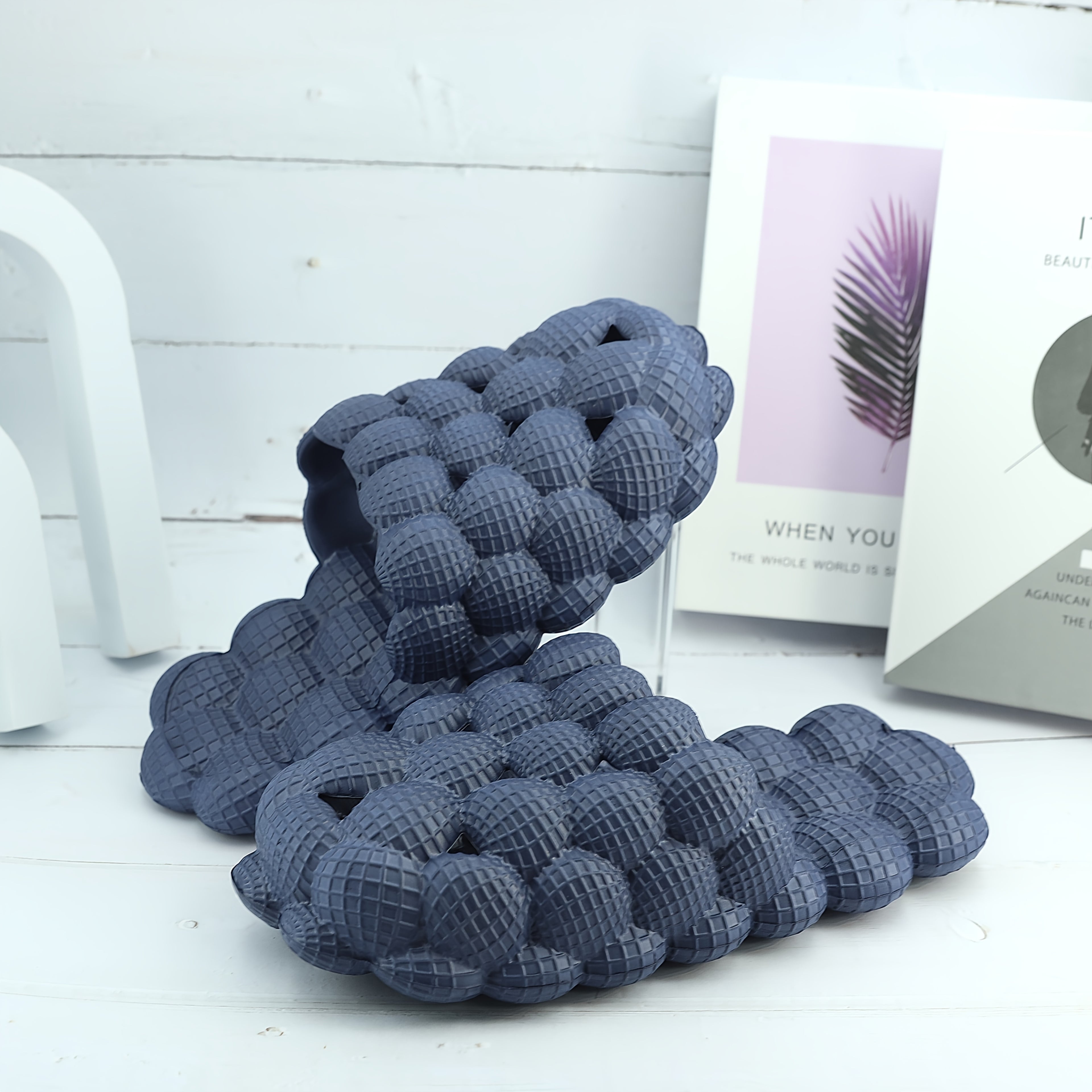 Popular Choice] Ultra Cushioned Bubble Slides - Comfortable, Lightweight for Casual Wear