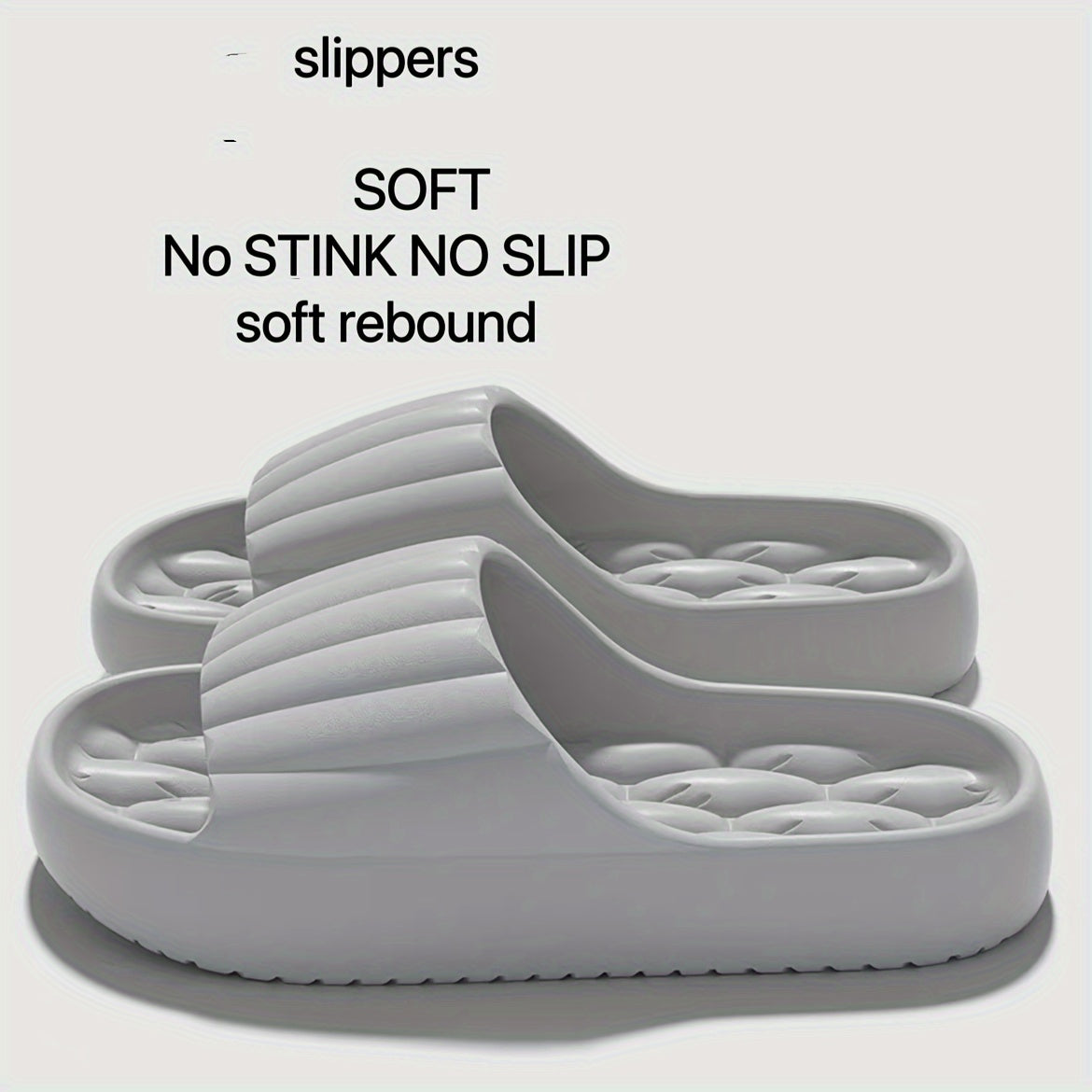 Women'S EVA Slippers - Soft Comfortable Round Toe Design, All-Season Washable Indoor/Outdoor House Shoes, Minimalist Style with Cushioned Insole & Durable Sole, Multiple Colors Available, Hand Washable, Indoor Footwear, Simpl