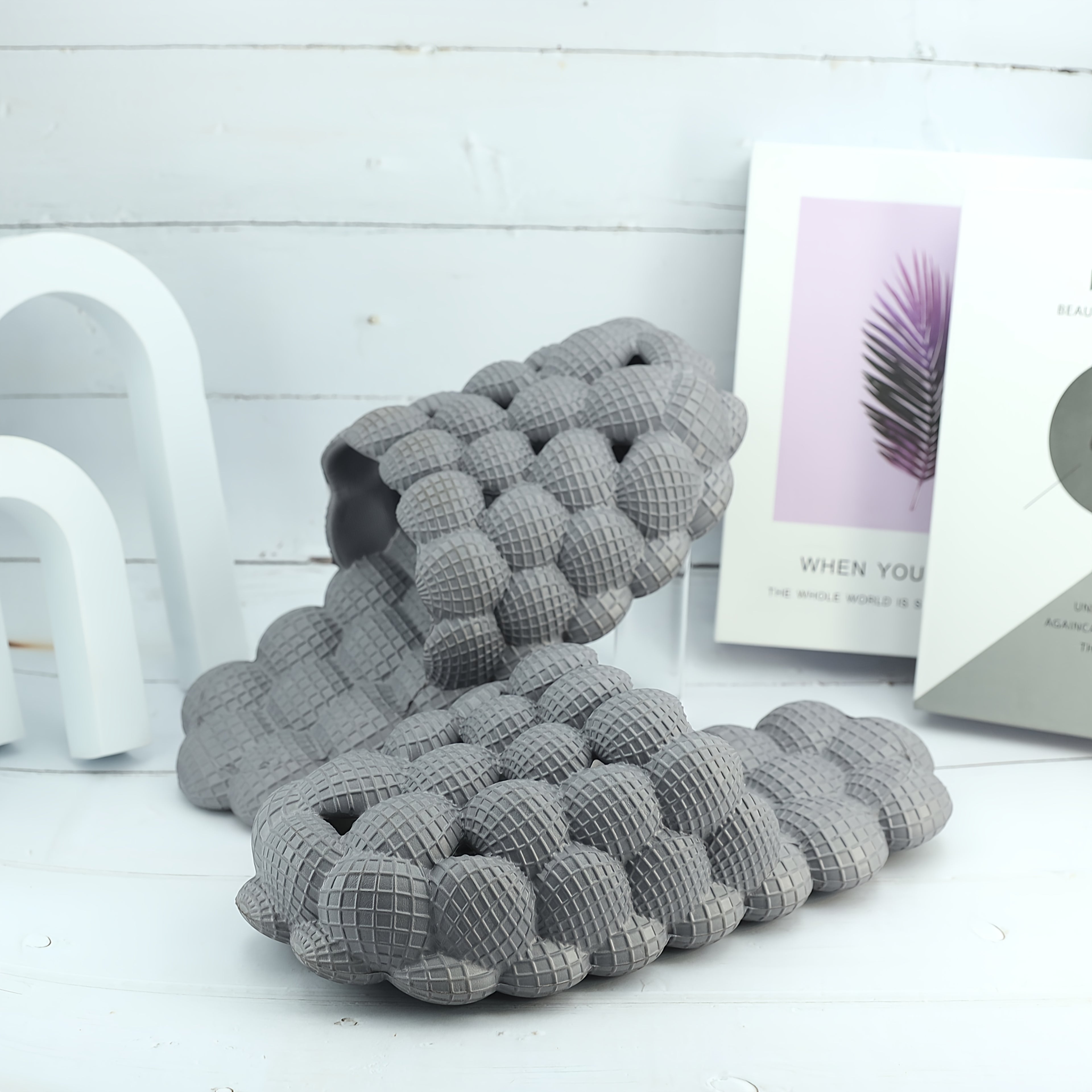 Popular Choice] Ultra Cushioned Bubble Slides - Comfortable, Lightweight for Casual Wear